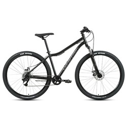 Велосипед 29" Forward Sporting 2.2 D, цвет чёрный/тёмно-серый, размер рамы 19"