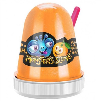 Monsters Slime  KiKi SL005 Яркий Апельсин, 130г