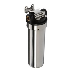 Корпус для фильтра AquaKratos АКv-105, 1/2", для горячей воды, нержавеющая сталь