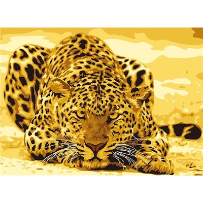 Картина по номерам 40х50 - Леопард