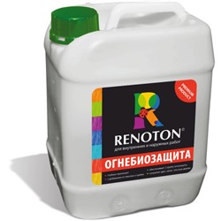 Пропитка «RENOTON» огнебиозащита, 10кг, бесцветная