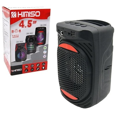 Колонка KIMISO QS-456 Bluetooth 5W (136*125*217)