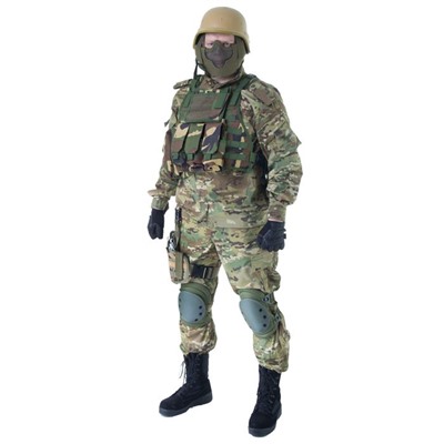 Жилет разгрузочный KINGRIN Tactical vest (Woodland) VE-03-WL