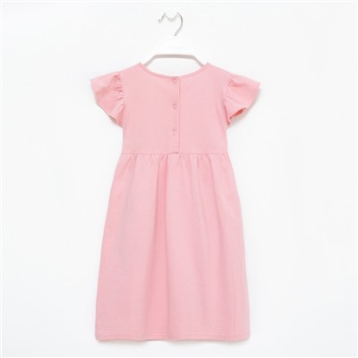 Платье для девочки, цвет персиковый, рост 104 см