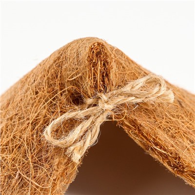 Домик для террариумов, кокосовое волокно, 10 см