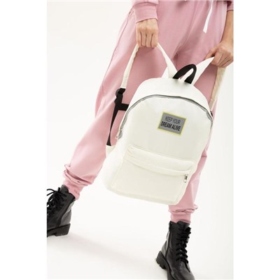 Рюкзак текстильный со светоотражающей нашивкой, Keep your dream alive, 42 х 30 х 12см