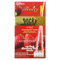 Соломка Glico Pocky со вкусом клубники,Тайвань, 35 г