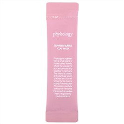 Phykology, Seaweed Bubble Clay Mask, 10 Packets, 0.18 oz (5 g) Each