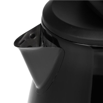 Чайник электрический "Матрёна" MA-003, металл, 1.8 л, 1500 Вт, чёрный