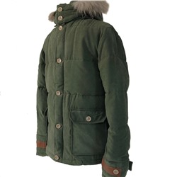 Размер 50. Современная утепленная мужская куртка Adrian цвета Army Green.