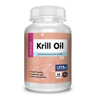 Масло Криля Krill Oil Chikalab 60 капс.