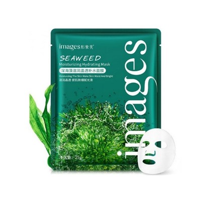 Images Seaweed Moisturizing Hydrating Facial Mask Маска тканевая для лица с водорослями