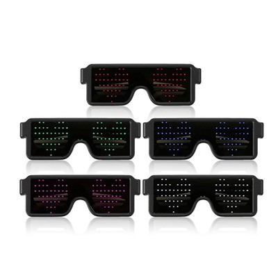 Светодиодные динамические световые очки SCYJ001