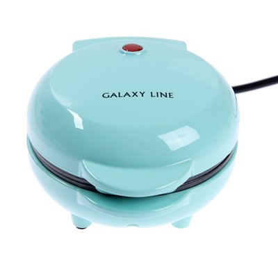Электровафельница Galaxy GL 2979, 800 Вт, венские вафли, антипригарное покрытие, цвет мятный
