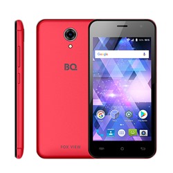 Смартфон BQ S-4585 Fox View Red 4,5" IPS,8Gb,1Gb RAM,1500mAh,цвет красный