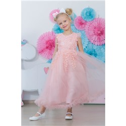 Платье нарядное для девочки MINAKU «Тиана», рост 110 см, цвет розовый