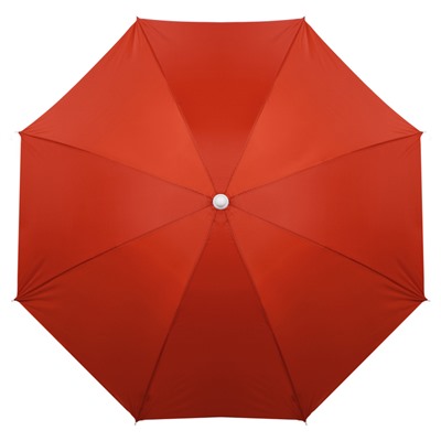 Зонт пляжный «Классика» с механизмом наклона, d=180 cм, h=195 см, цвета микс