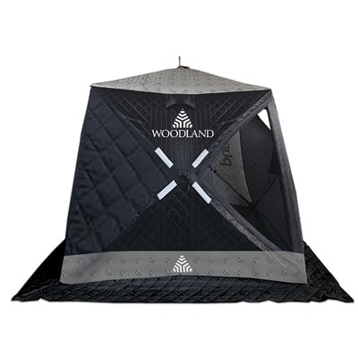 Зимняя палатка куб Woodland Ultra Comfort, трехслойная