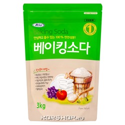 Мульти средство для стирки, удаления жира, мытья посуды и фруктов Rio м/у, Корея, 3 кг