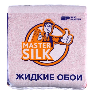 Жидкие обои MASTER SILK-122 (шелковая декоративная штукатурка), 5 м²