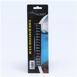 Термометр аквариумный, 13 х 1,8 см