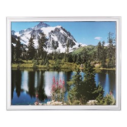 Картина "Озеро в горах" 28х38 см
