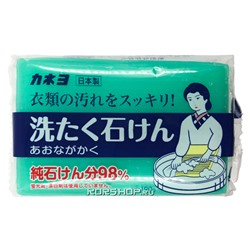 Универсальное хозяйственное мыло для любых типов загрязнений Kaneyo, Япония, 190 г