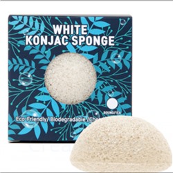 TRIMAY Спонж конняку White Konjac Sponge белый