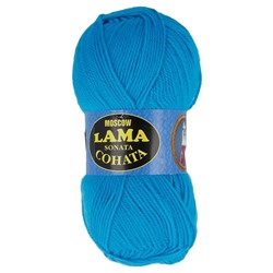 Лама. Соната, пряжа для ручного вязания (024, бирюза) 589028 МТ
