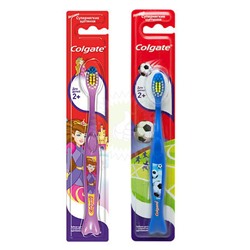 Зубная щетка COLGATE PLUS детская от 2лет*12