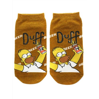 Короткие носки Р.33-38 "Симпсоны 2" Duff