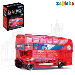 Пазл 3D «Лондонский автобус», МИКС