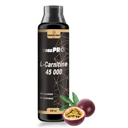 Жиросжигатель Л-Карнитин со вкусом маракуйя L-Carnitine 45 000 Passion Fruit TOBEPRO 500 мл.