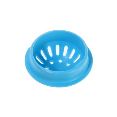 Сеточка сменная "Симтек", d=45 мм, для ванны и раковины, в блистере, голубая