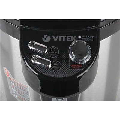 Термопот Vitek VT-1189 BK, 750 Вт, 3.8 л, ненагревающийся корпус, черный