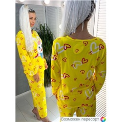 Пижама женская: кофта и штаны арт. 885041