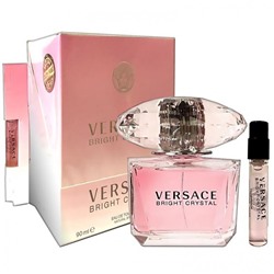 Парфюмерный набор Versace Bright Crystal женский 90 мл + 7 мл (Luxe)