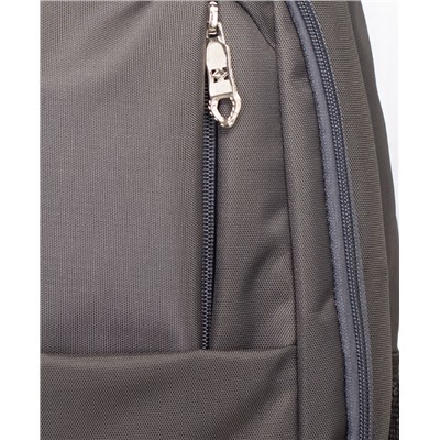 Рюкзак школьный серого цвета 38945-ПР21
