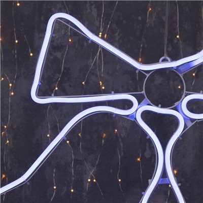 Неоновая фигура «Колокольчик», 60 × 50 см, 360 LED, 220 В, свечение синее