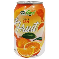 Напиток с апельсином CG Food, Вьетнам, 330 мл