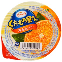 Фруктовое желе со вкусом мандарина Tarami, Япония, 160 г Акция