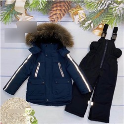 Костюм детский зимний: куртка и полукомбинезон арт. 884324