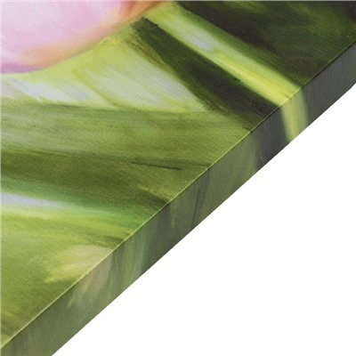 Картина-холст на подрамнике "Тюльпаны" 60х100 см