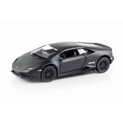 RMZ City Машина мод. 554996M 1:32 Lamborghini Huracan LP610-4 инерц., цв. матовый черный 12.76х5.47х3.40см