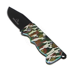 Нож туристический ЧИНГИСХАН складной 13,5см, нерж.сталь, арт.2