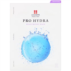 Leaders, Pro Hydra, Hyaluronic Mask, 1 Sheet, 1.01 fl oz (30 ml)
