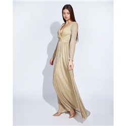 Платье женское MINAKU, цвет золото, размер 42