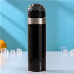 Бутылка «Строгость», 600 мл, 6,8×8,3×24,3 см, цвет чёрный