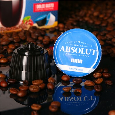 Капсулы для кофемашин Dolce Gusto: Drive Absolut Dg Американо 128г