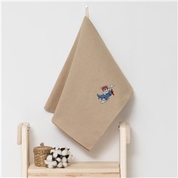 Полотенце детское "Доляна" Мишка, цвет песочный 40х70 см, 100% хлопок, 150 г/м²